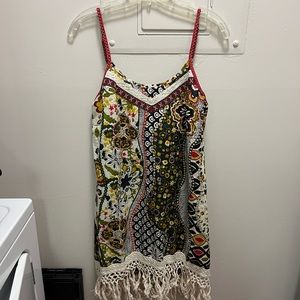 Multi patterned dress